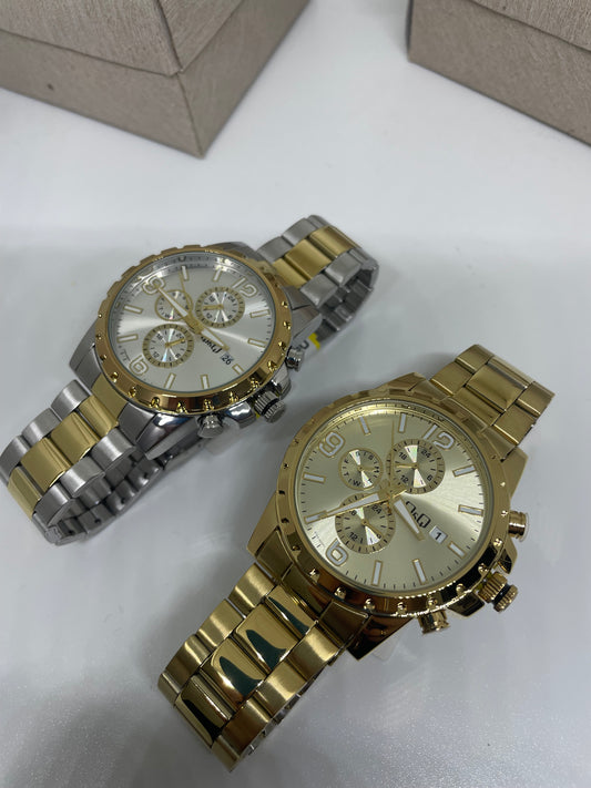 RELOJ QYQ A16A METÁLICO