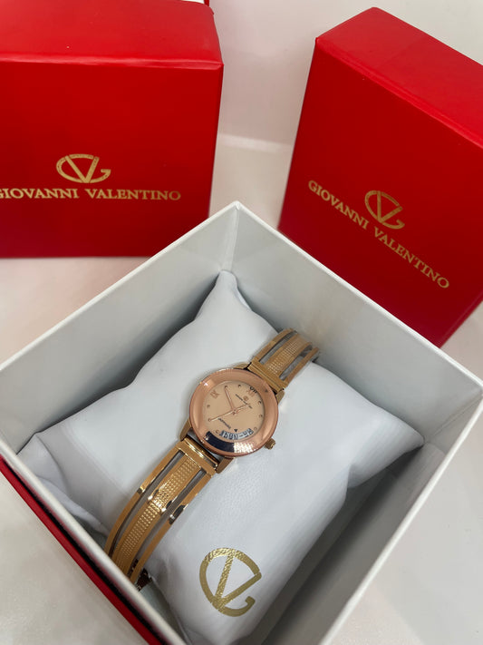 RELOJ GIOVANNI VALENTINO 8422 ORO ROSA - Casiolandia