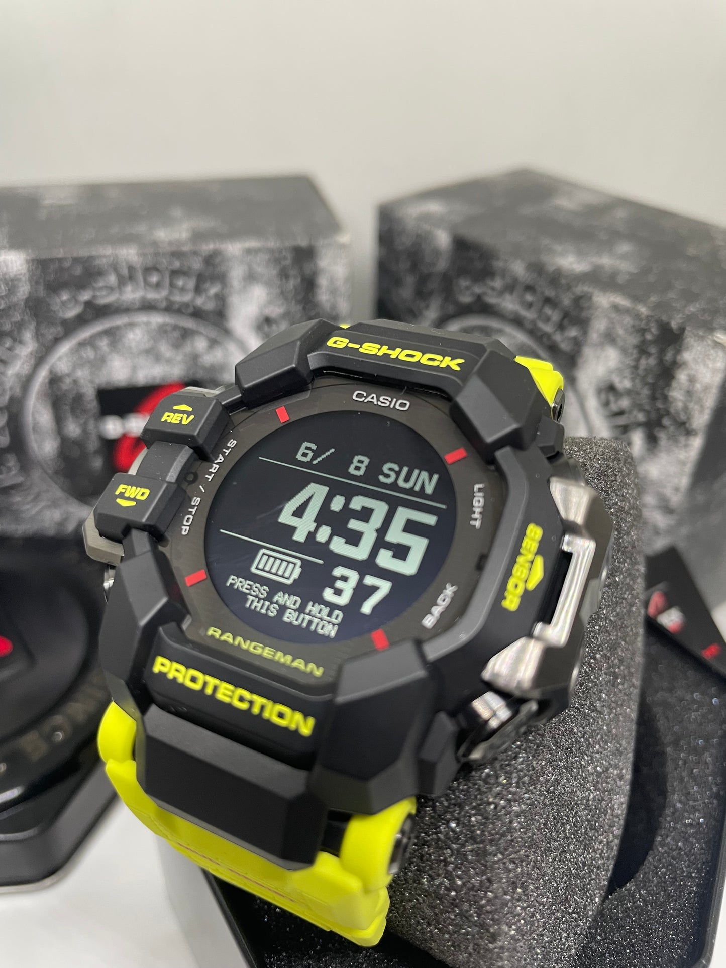 RELOJ G SHOCK MASTER OF G
RANGEMAN
GPR-H1000RY-1A9