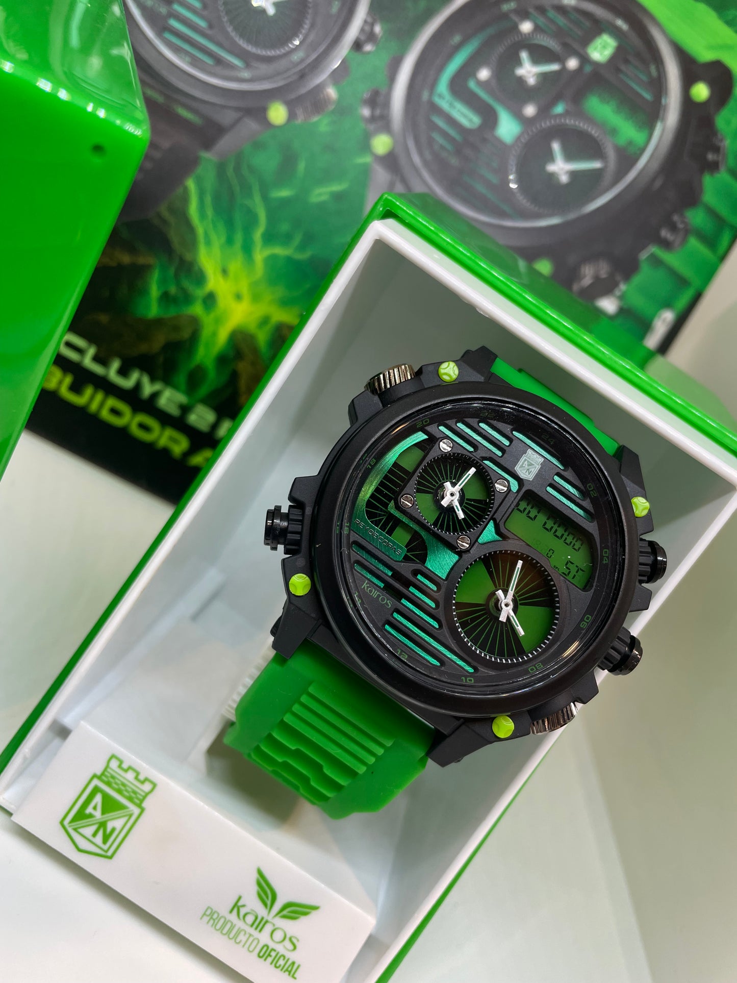 RELOJ KAIROS X ATLÉTICO NACIONAL - Casiolandia