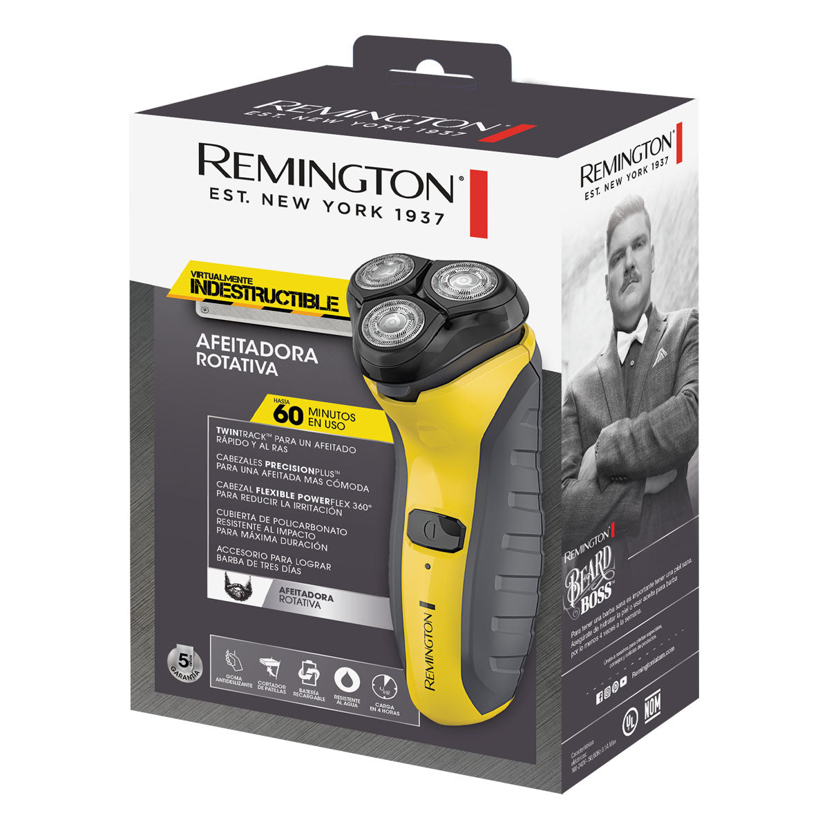 Afeitadora Rotativa Inalámbrica Remington