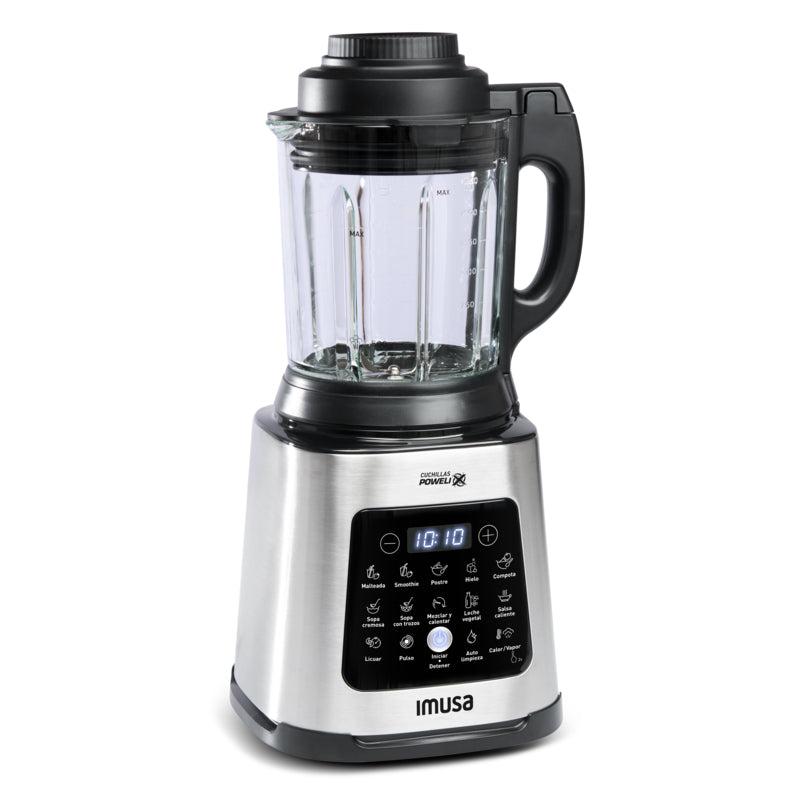 Licuadora IMUSA Ultraforce Cook, 10 programas automáticos y 1400 Watts de potencia