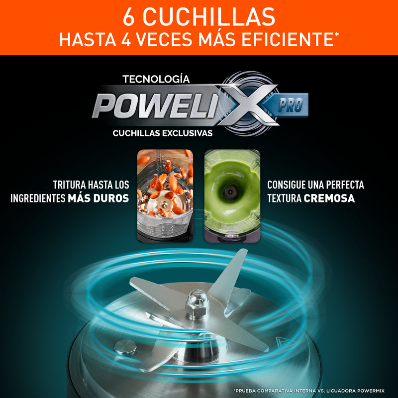 Licuadora IMUSA Ultraforce Cook, 10 programas automáticos y 1400 Watts de potencia
