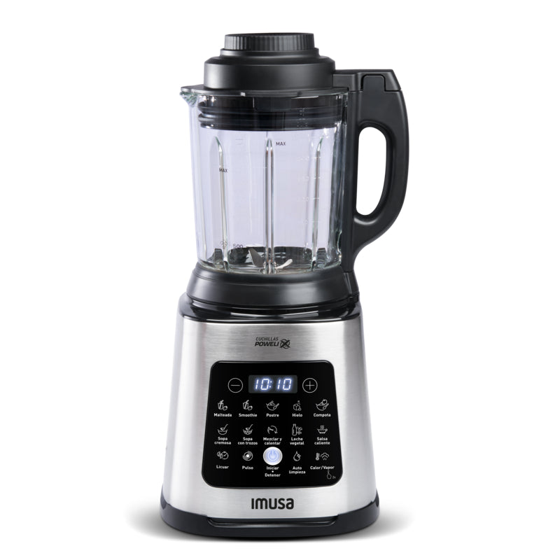 Licuadora IMUSA Ultraforce Cook, 10 programas automáticos y 1400 Watts de potencia