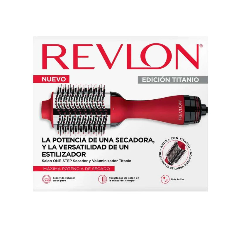 Cepillo Secador Voluminizador Revlon Con Tecnología De Titanio - Casiolandia
